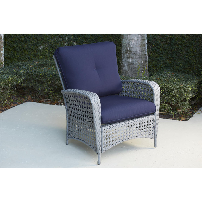Highland Dunes Edwards Patio Chair with Cushion Wayfair